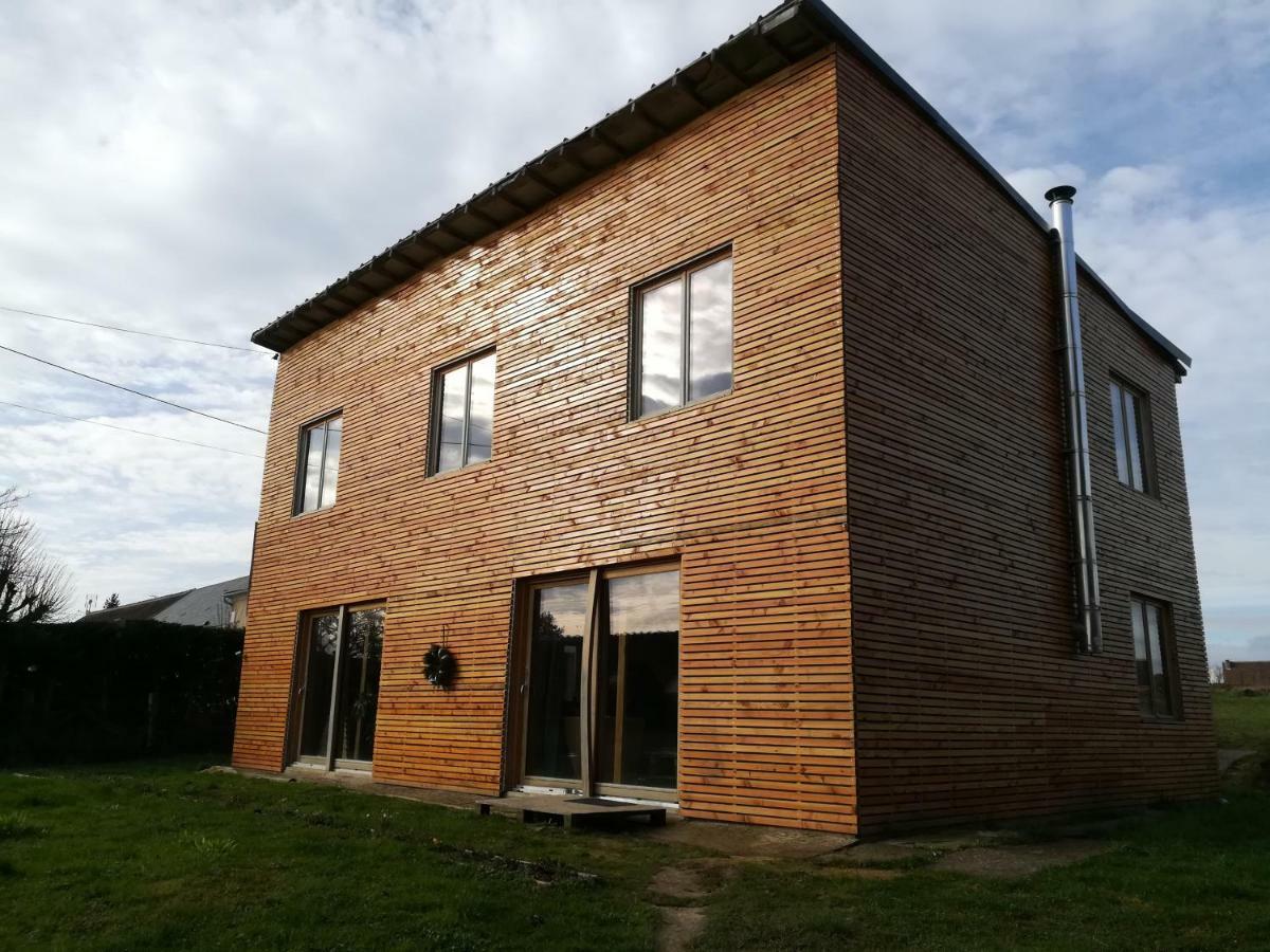 Maison Ecologique En Paille La Chapelle-Enchérie Exterior foto